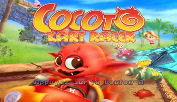 CoCoto Kart Racer screen shot title